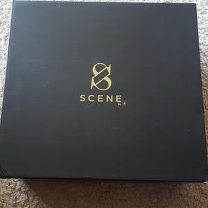 Cognac Cork Heeled Sandals